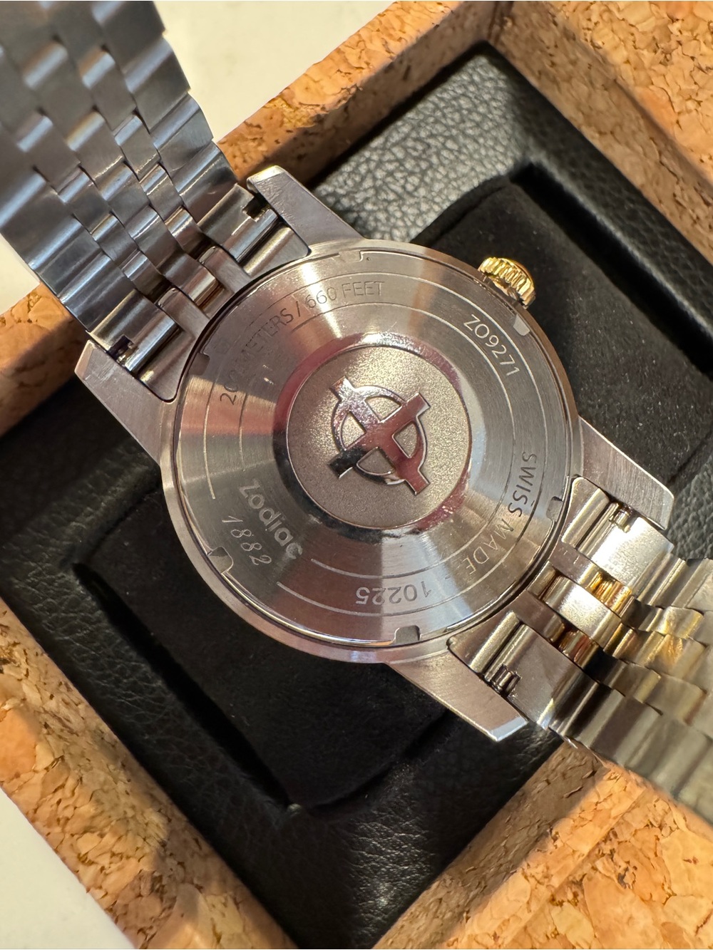 Zodiac Super Sea Wolf Two-Tone 40mm Dive Watch - Picture 7 of 10